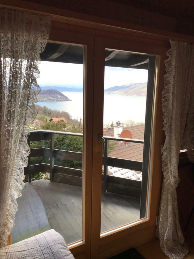 Traumhaftes Chalet Mit Seesicht Krattigen Kültér fotó